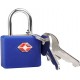 Candado c/ llave TSA homol.