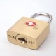 Candado c/ llave TSA mini