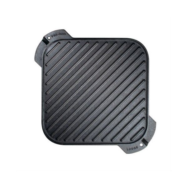 Plancha grill cuadrada reversible