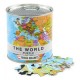 Puzzle imantado World map
