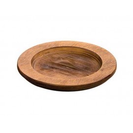 Protector redondo nogal 20 cms