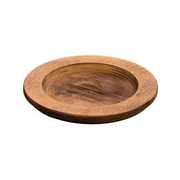 Protector redondo nogal 20 cms
