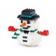 Nano block Snowman