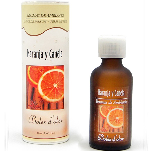 Bruma de ambiente Naranja y canela.