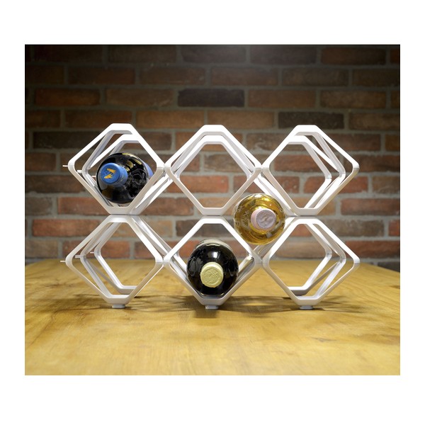 Botellero vector blanco