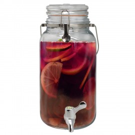 Bocal en verre Mason 8 l