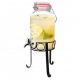 Dispensador de cristal de 3 litros con grifo