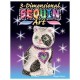 Gato Sequin art en 3D
