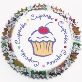 75 Caissettes en papier cupcake