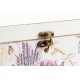 Caja madera lavanda