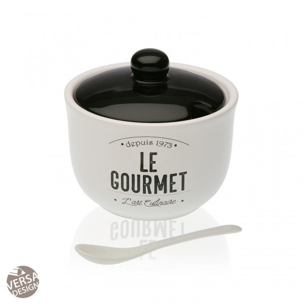 Azucarero cerámico con tapa