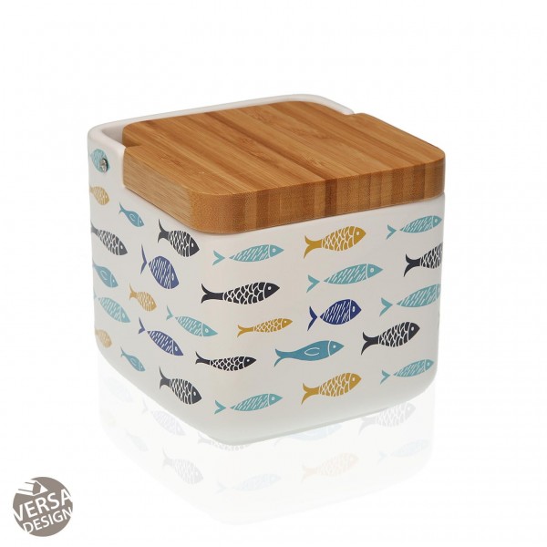 Salero cerámica Blue Bay