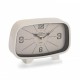 Reloj sobremesa blanco