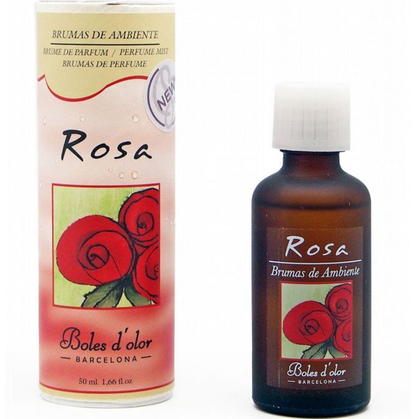 Bruma de ambiente rosa