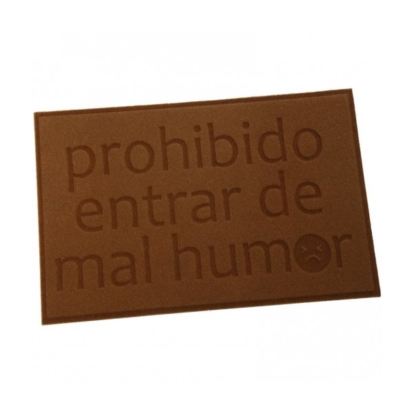 Paillason prohibido entrar...