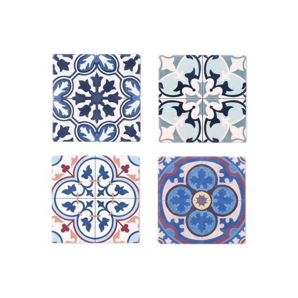 Posavasos azulejos (4 x)