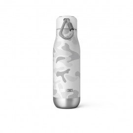 Botella termo Zoku 500 ml White Camo