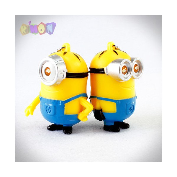 Llavero con luz y sonido Minions