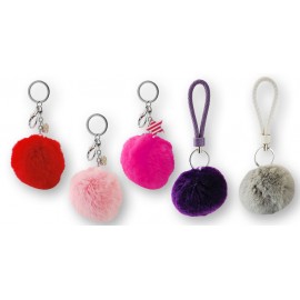Porte-clé pompon