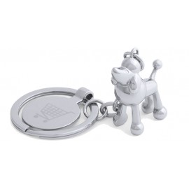 Llavero moneda perro