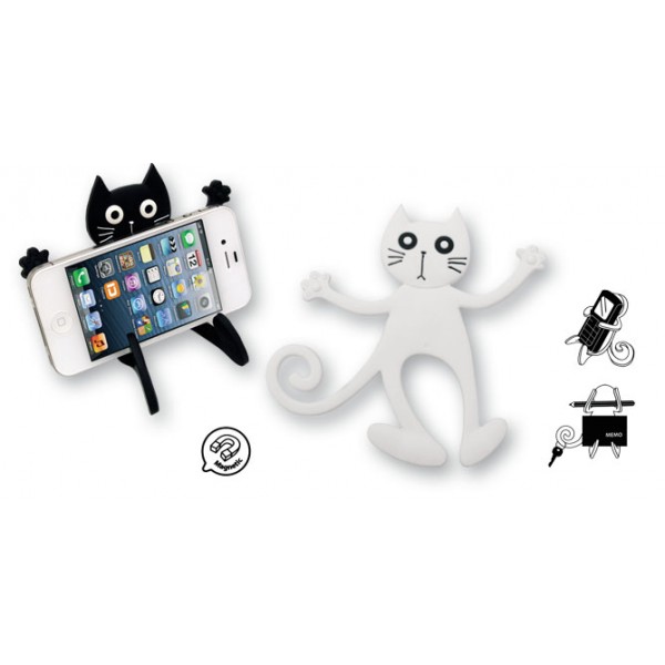Porte-mobile magnétique chat