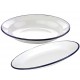 Bandeja esmaltada de 40 x 27 cm