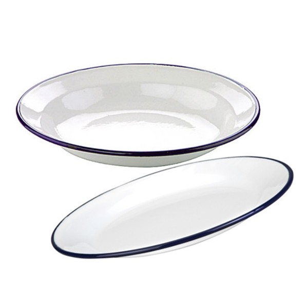 Bandeja esmaltada de 40 x 27 cm