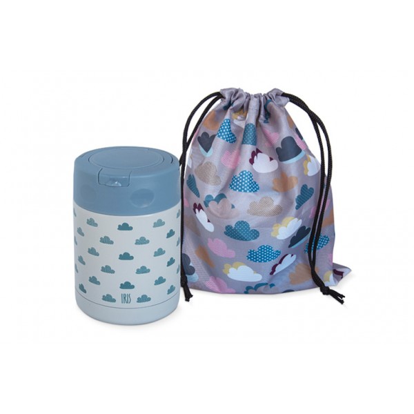 Termo nubes con bolsita Iris