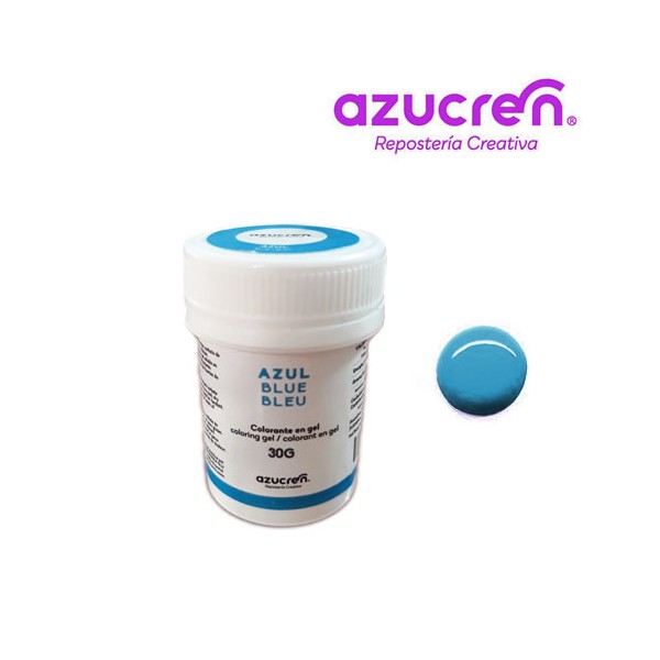 Colorante alimentario azul