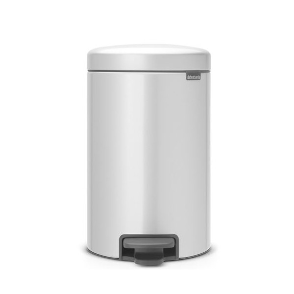 Cubo newicon pedal 12 l. Metallic Grey Brabantia