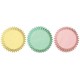100 cápsulas mini cupcakes pastel