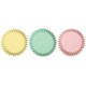 100 cápsulas mini cupcakes pastel