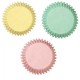 100 cápsulas mini cupcakes pastel