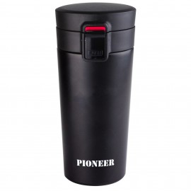 Pioneer Mug negro 380 ml.