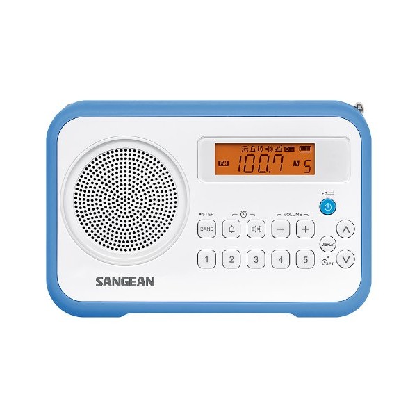 Sangean PR-D18 Blanca/azul