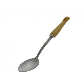 Cucharón inox / madera