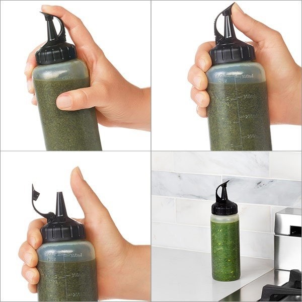 Botella dosificadora flexible de chef 180ml