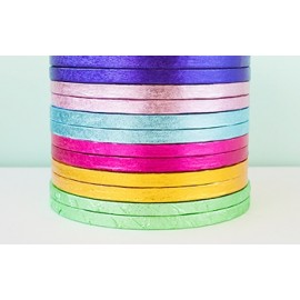 50 caissettes en papier bleus