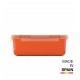 Contenedor hermético 0,75l Naranja