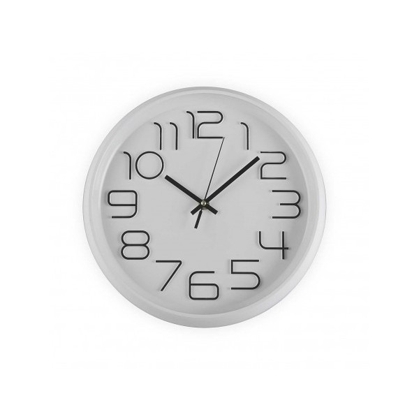 Reloj de pared blanco 30 cms