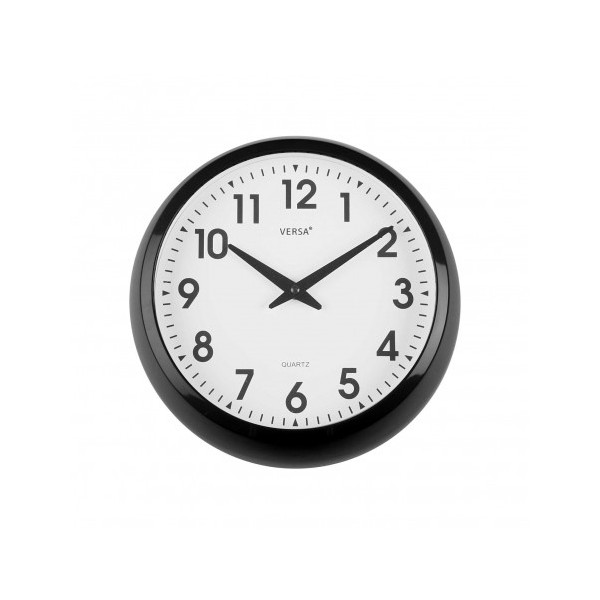 Reloj de pared negro 30