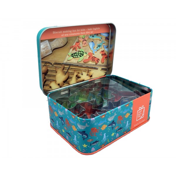 Regalo en una lata Kit para hacer galletas