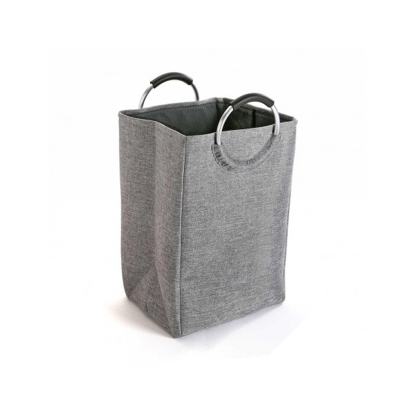 Panier a linge gris