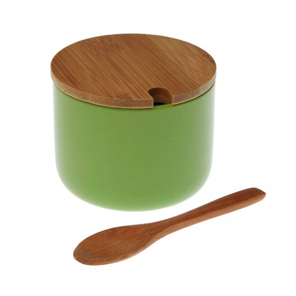 Sucrière bambou vert