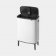 Cubo 2 compartimentos Bo Touch bin blanco de Brabantia 2 x 30