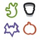 4 Cortadores halloween duragrip