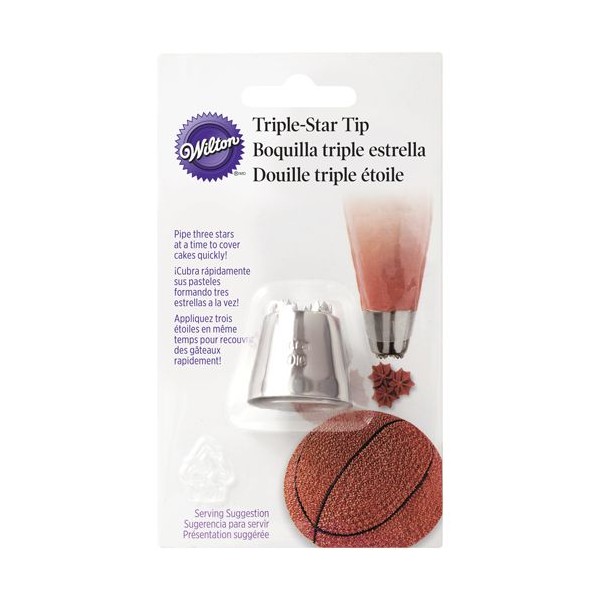 Douille triple étoile Wilton