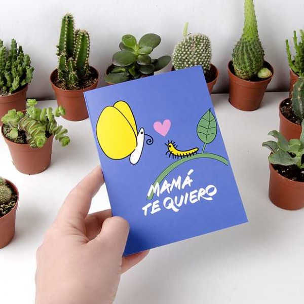 Carte de félicitations Mama te quiero