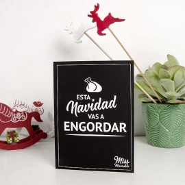 Tarjeta "Esta navidad ..."