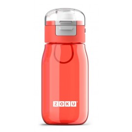 Botella Zoku flip niños Roja 465ml